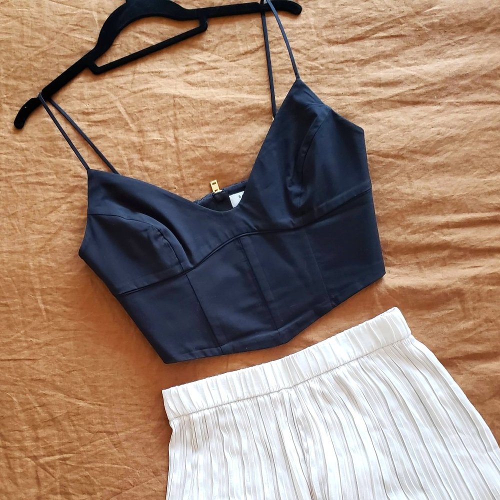 Aritzia Babaton Presto Top Bustier top Black